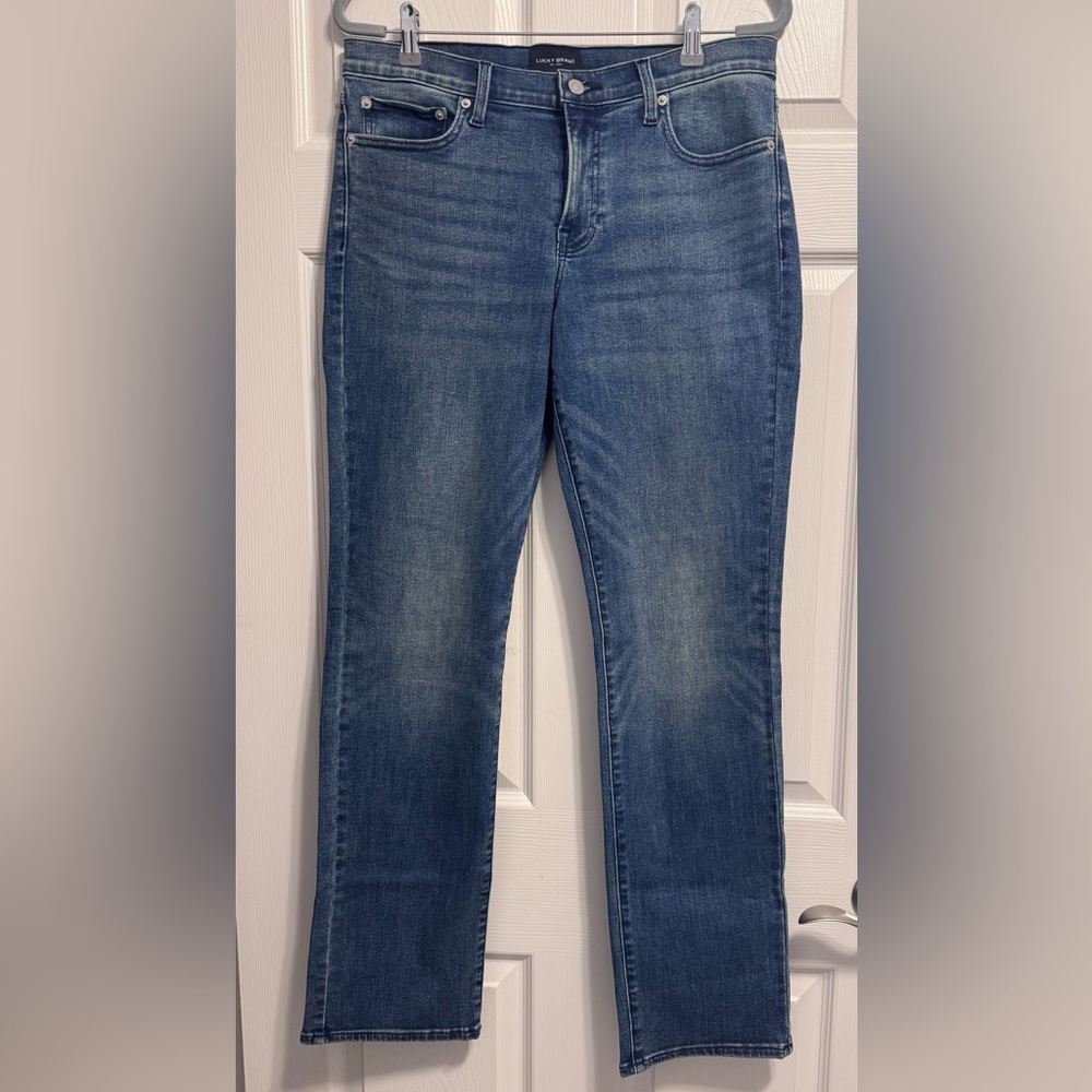 Lucky Brand Women's Straight Leg Jeans in Blue
